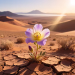 flower bloom in the Atacama Desert