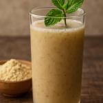 glass of sattu sharbat