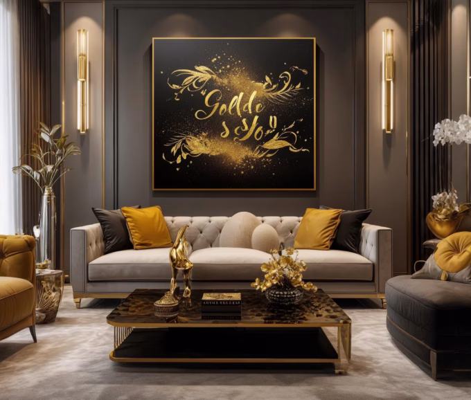 gold art