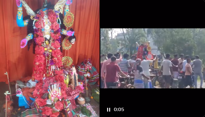 insult of Maa Kali in west bengal