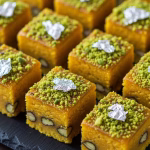mango cardamom pistachio barfi