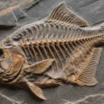old salmonid fossil