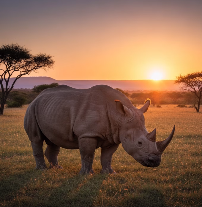 one-horned rhino