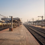 platform at Hubballi Junction