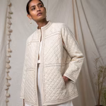 quilted Khadi jacket