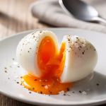 soft-boiled egg with a runny yolk