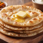 soft plain parathas