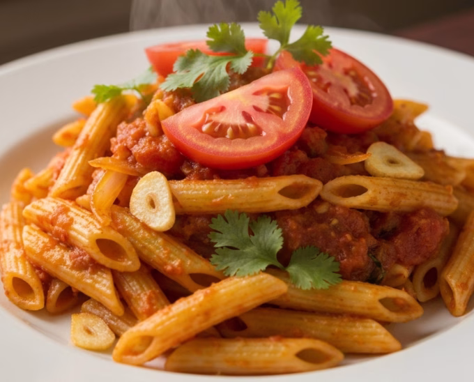 spicy masala pasta