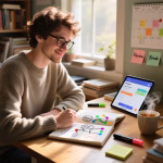 student feeling confident