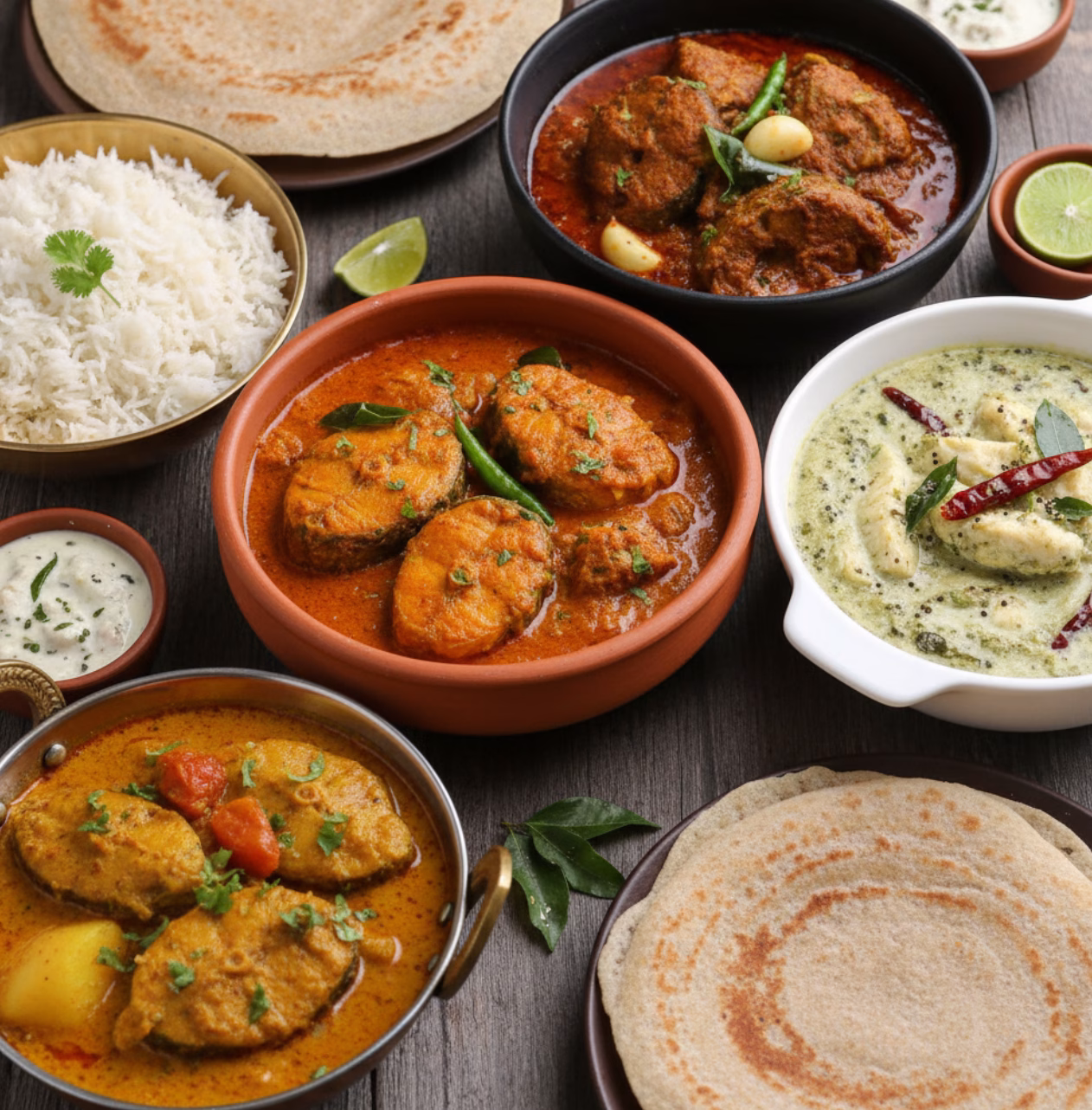 types of fish curries