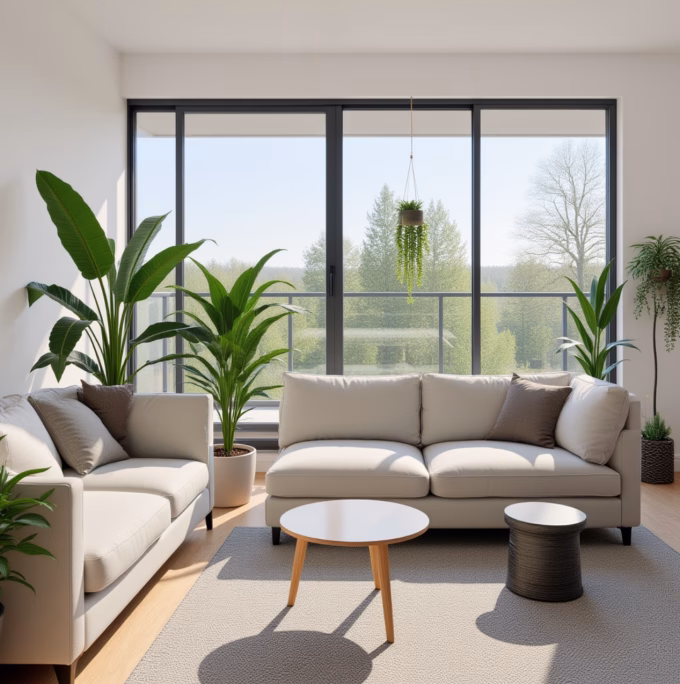 variety of indoor plants