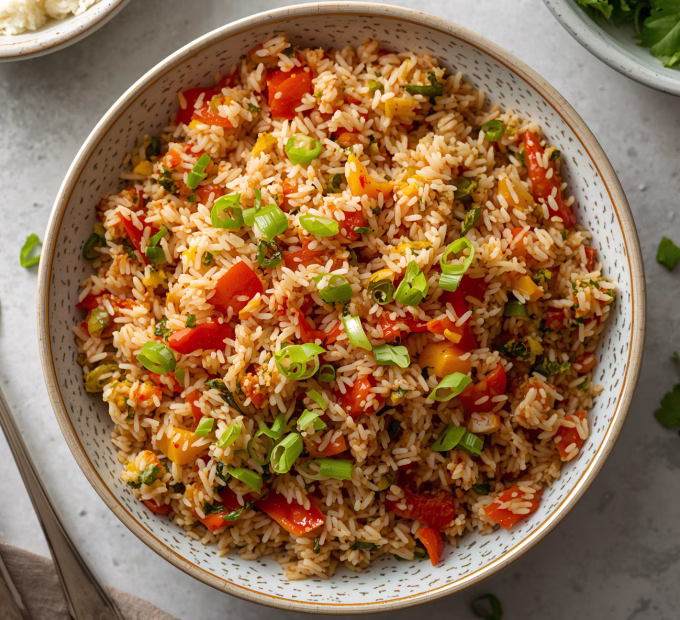 vegetable fried rice