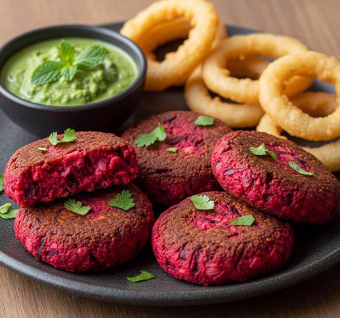 Beetroot tikki