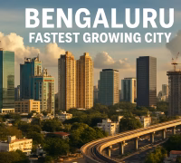 Bengaluru fastest growing city skyline