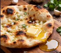 Butter garlic naan