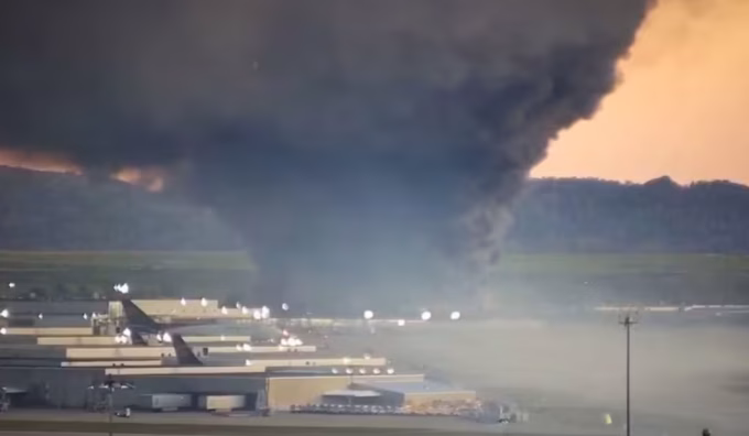 UPS plane crash near Louisville airport