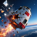 Chinese astronauts’ return capsule