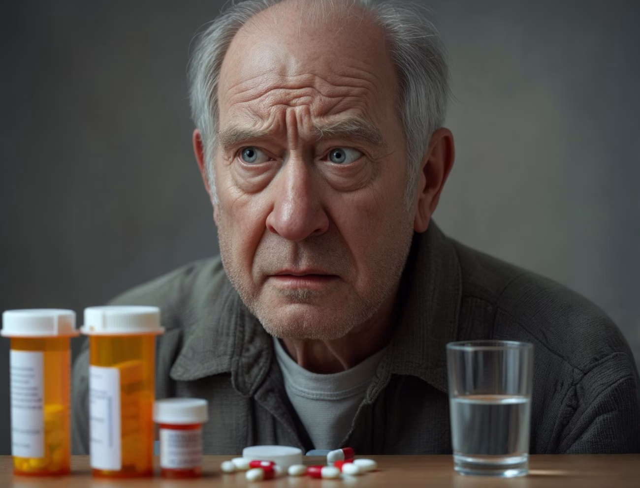 Frequent urination in older men due to prostate enlargement