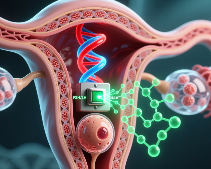 Genetic switch enabling pregnancy initiation