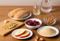 Healthy high-fiber foods