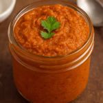 Homemade bhuna masala curry paste ready to use