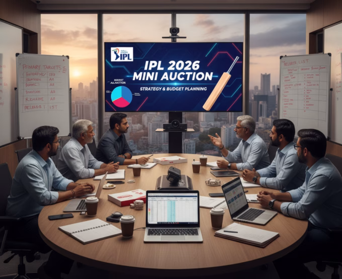 IPL 2026 mini auction franchise budget
