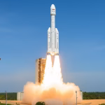 ISRO LVM3 rocket launch