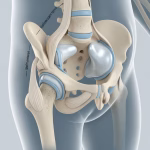 Infant hip joint anatomy
