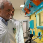 Iranian President at nuclear facility