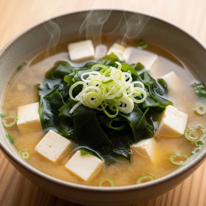 Japanese miso soup