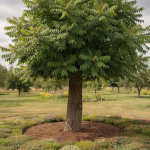 Manchurian walnut tree