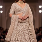 Manish Malhotra pearl lehenga look