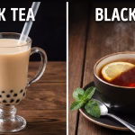 Milk tea vs Black tea