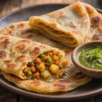Mix vegetable paratha