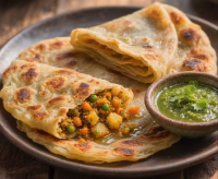 Mix vegetable paratha