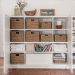 Post-wedding home organization with smart storage solutions