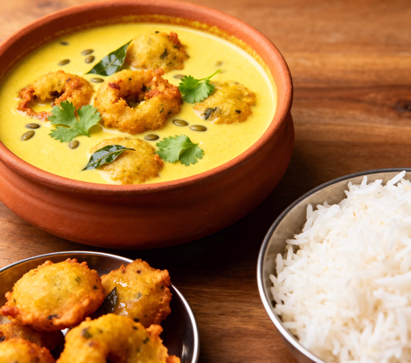 Punjabi kadhi pakora