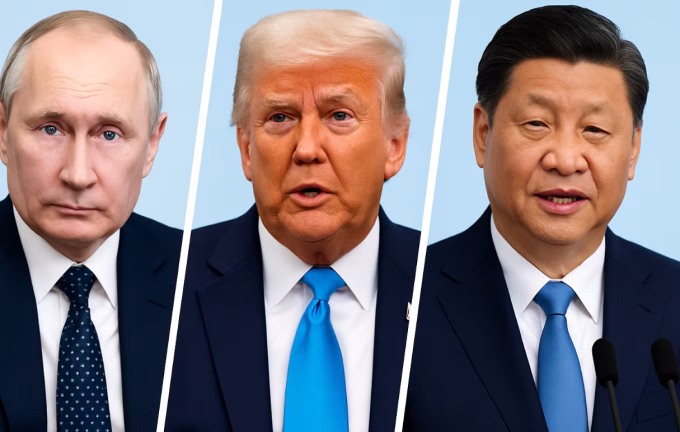 Trump on Global Leadership: Putin and Xi Are 'Serious' and 'Powerful' Leaders