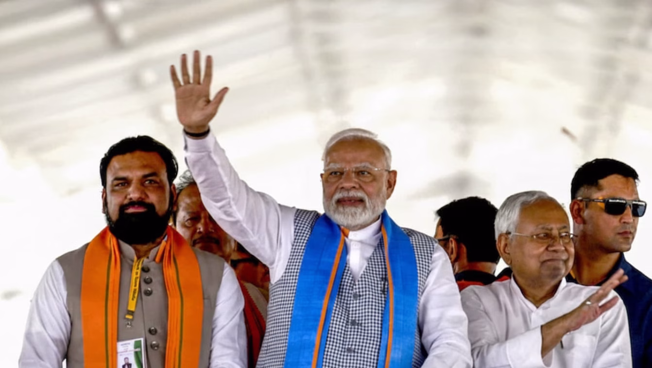 Bihar BJP Elects New Legislative Party Leadership: Samrat Chaudhary and Vijay Sinha