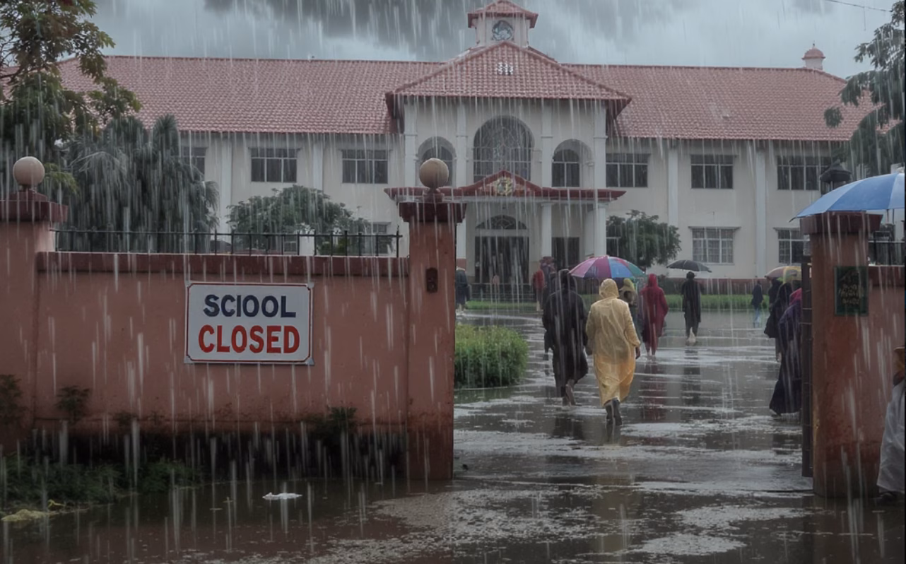School closed in Tamil Nadu due to heavy rain