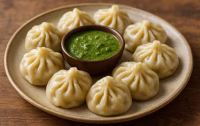 Steamed momos