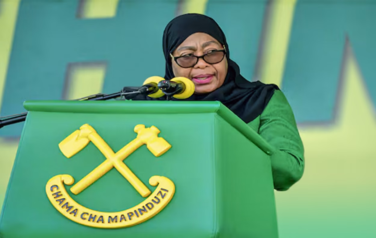 Samia Suluhu Hassan re-elected Tanzania