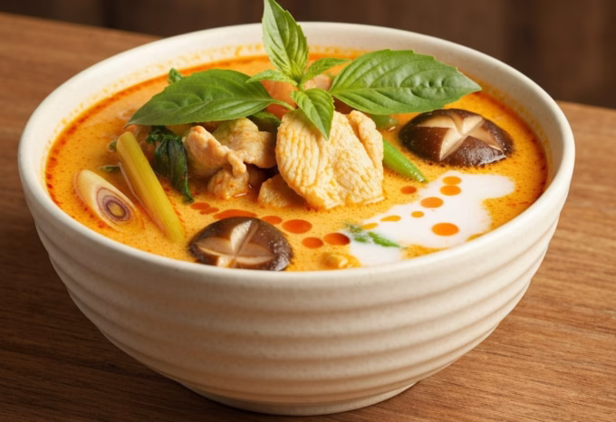 Thai curry soup