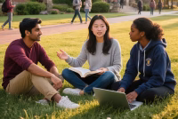 US university campus