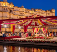 Udaipur City Palace during Netra Mantena-Vamsi Gadiraju wedding