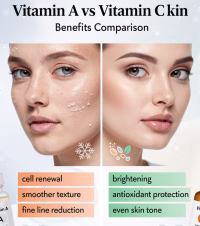 Vitamin A vs Vitamin C for Winter Skin