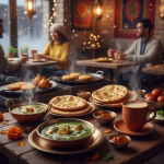 Winter Indian café food