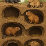 animals and their underground homes