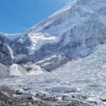 Avalanche rescue operation in Nepal Himalayas