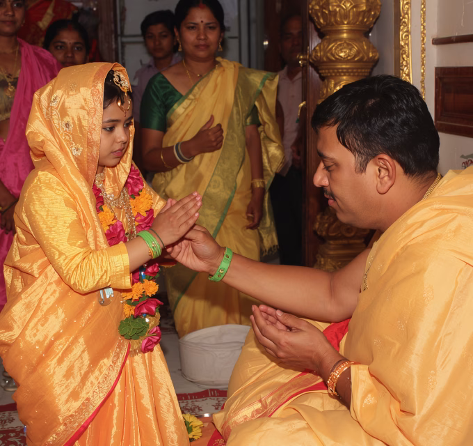 blessings during Prathamastami